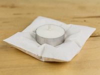 dawanda Suse Plaster Pillow Tealight Holder